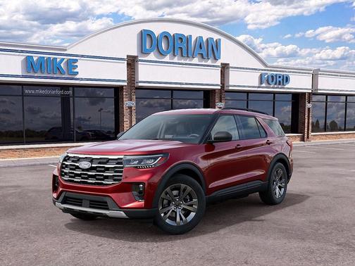 Ruby Red Metallic Tinted Clearcoat 2027 Ford Explorer Active
