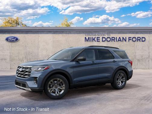 Vapor Blue Metallic 2027 Ford Explorer Active