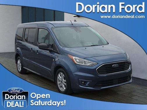Blue Metallic 2019 Ford Transit Connect XLT