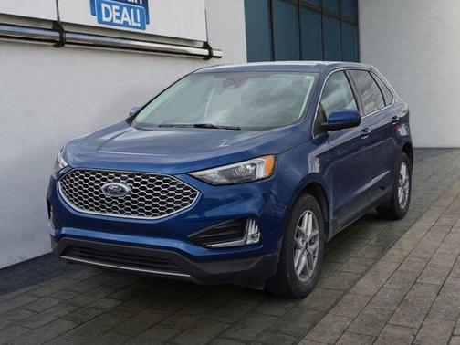 Blue 2023 Ford Edge SEL