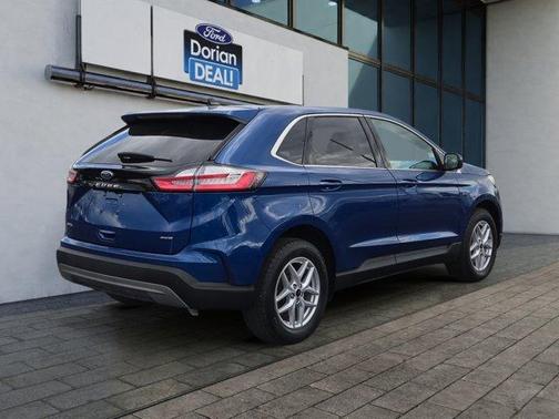 Blue 2023 Ford Edge SEL