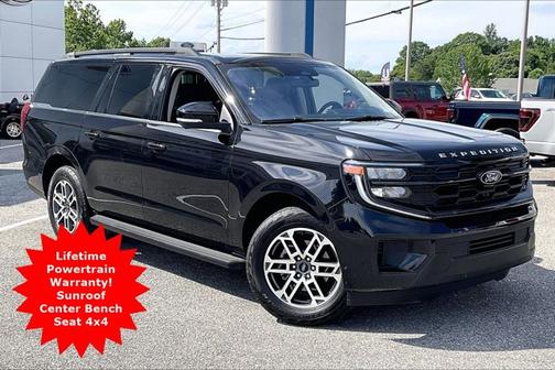 AGATE BLACK METALLIC 2025 Ford Expedition Max ACTIVE