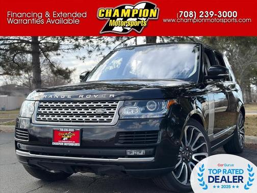 2016 Land Rover Range Rover 5.0L Supercharged