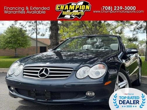Deep Blue 2006 Mercedes-Benz SL-Class 2dr Roadster 5.0L