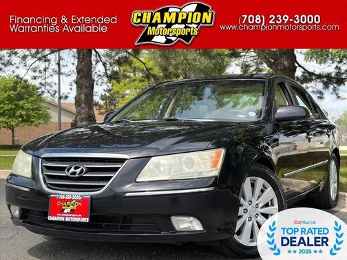 Ebony Black 2010 Hyundai SONATA Limited