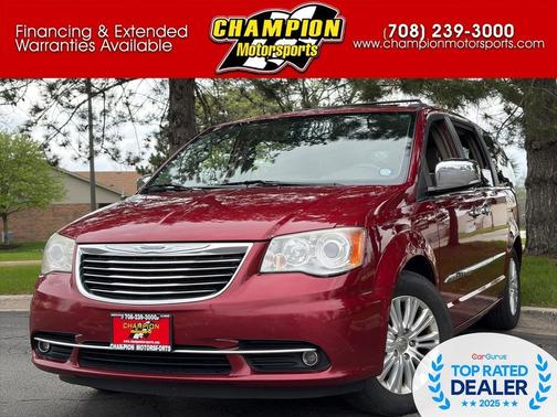 Brilliant Black Crystal Pearlcoat 2014 Chrysler Town & Country 4dr Wgn Limited