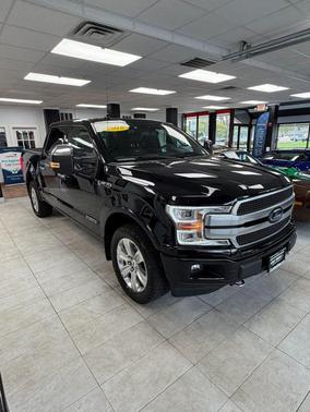 Shadow Black 2018 Ford F-150 Platinum