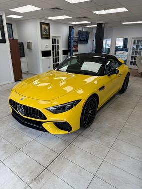 Sun Yellow 2022 Mercedes-Benz AMG SL 63 Base