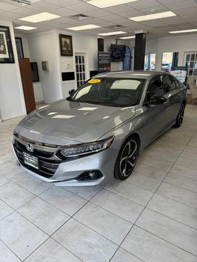 Sonic Gray Pearl 2021 Honda Accord Sport SE 1.5T