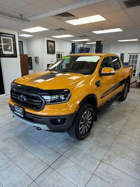 Cyber Orange Metallic Tricoat 2021 Ford Ranger LARIAT