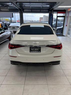 White 2023 Mercedes-Benz S-Class 4MATIC
