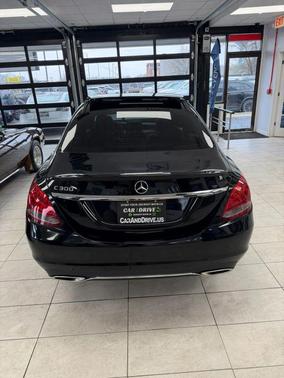 Black 2018 Mercedes-Benz C-Class C 300 Sedan 4D