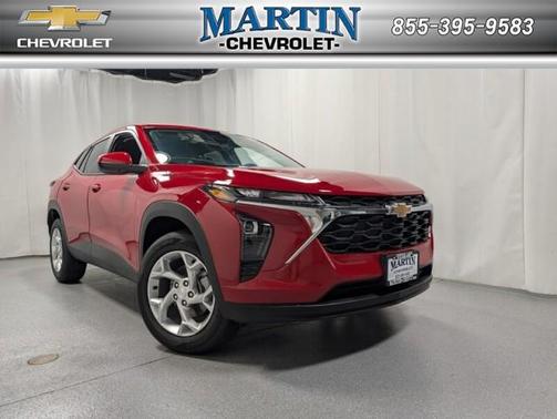 Red 2026 Chevrolet Trax LS