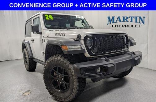 Bright White Clearcoat 2024 Jeep Wrangler Sport
