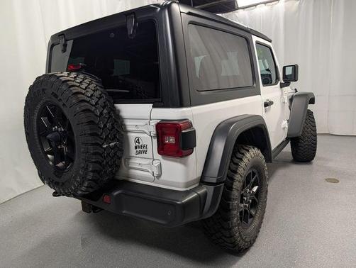 Bright White Clearcoat 2024 Jeep Wrangler Sport