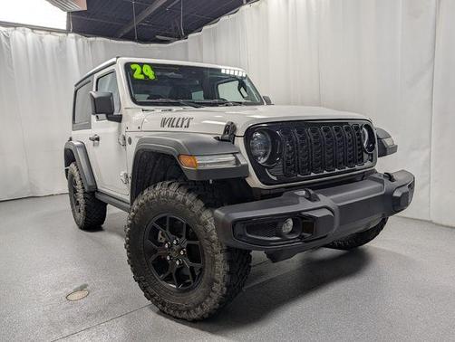 Bright White Clearcoat 2024 Jeep Wrangler Sport