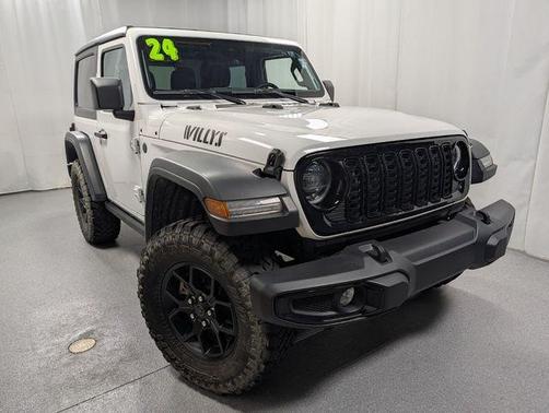 Bright White Clearcoat 2024 Jeep Wrangler Sport