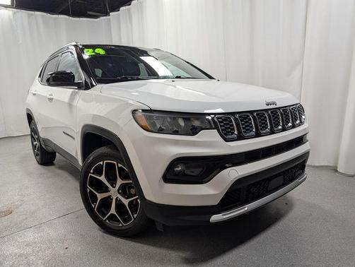 Bright White Clearcoat 2024 Jeep Compass Limited