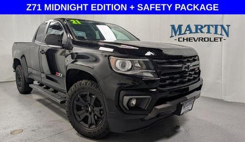 Black 2021 Chevrolet Colorado Z71