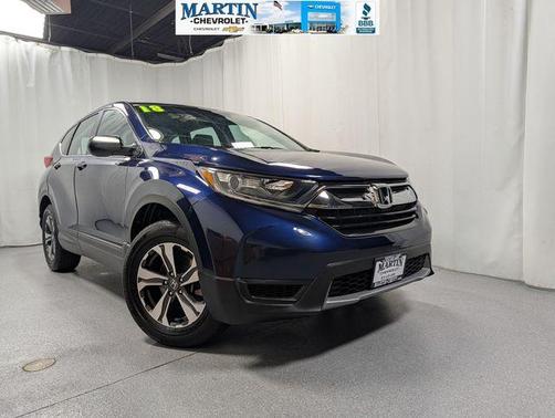 Obsidian Blue Pearl 2018 Honda CR-V LX
