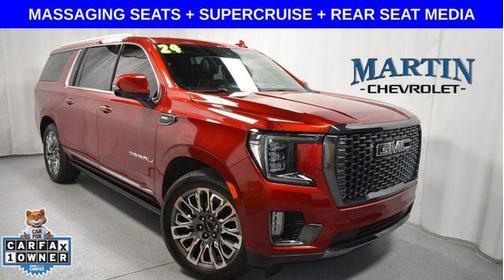 Volcanic Red 2024 GMC Yukon XL Denali Ultimate