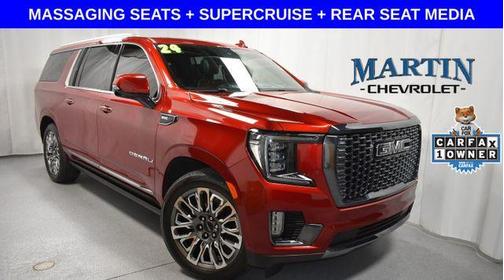 Volcanic Red 2024 GMC Yukon XL Denali Ultimate