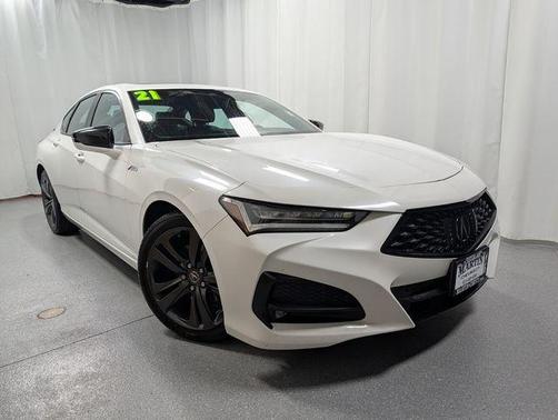 White 2021 Acura TLX A-Spec