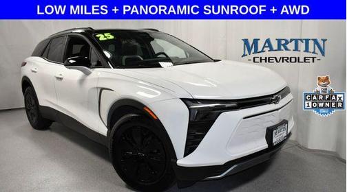 Summit White 2025 Chevrolet Blazer EV LT