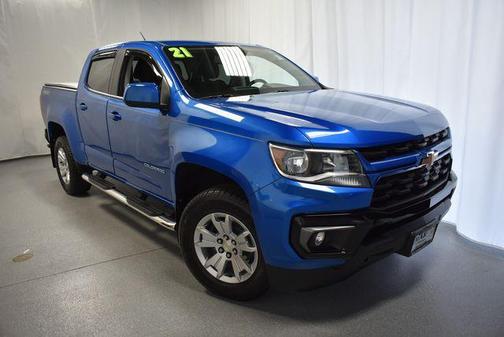 Bright Blue Metallic 2021 Chevrolet Colorado LT