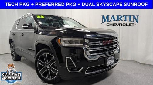 Ebony Twilight Metallic 2023 GMC Acadia SLT