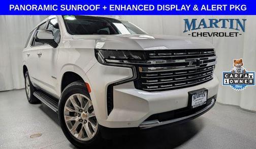 Iridescent Pearl Tricoat 2021 Chevrolet Tahoe Premier