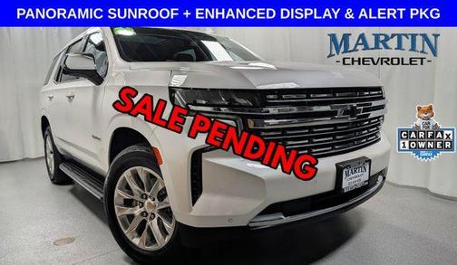 Iridescent Pearl Tricoat 2021 Chevrolet Tahoe Premier