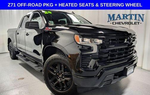 Black 2024 Chevrolet Silverado 1500 RST
