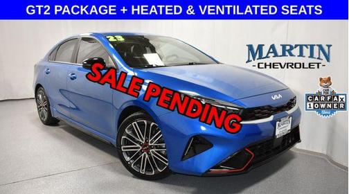 Blue 2023 Kia Forte GT