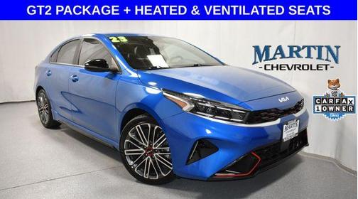 Blue 2023 Kia Forte GT