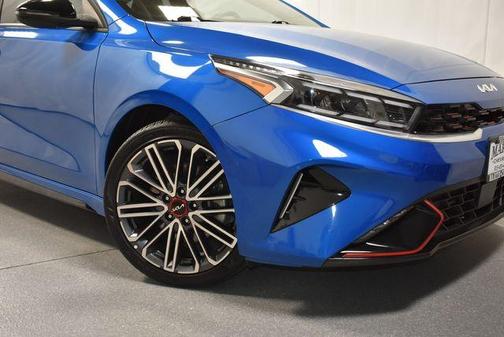 Blue 2023 Kia Forte GT