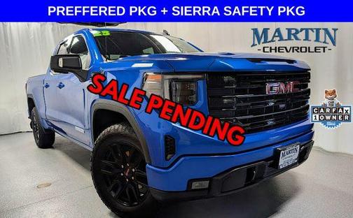Dynamic Blue Metallic 2023 GMC Sierra 1500 Elevation