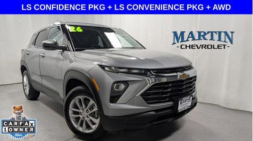 Sterling Gray Metallic 2026 Chevrolet Trailblazer LS