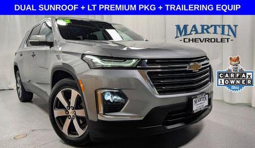 Sterling Gray Metallic 2023 Chevrolet Traverse LT Leather