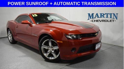 Red Rock Metallic 2015 Chevrolet Camaro 1LT