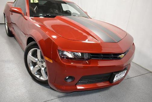 Red Rock Metallic 2015 Chevrolet Camaro 1LT