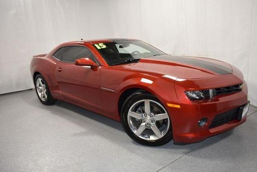 Red Rock Metallic 2015 Chevrolet Camaro 1LT