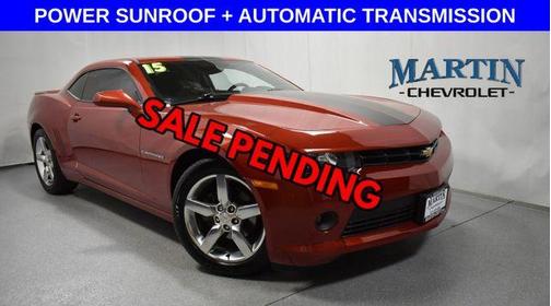 Red Rock Metallic 2015 Chevrolet Camaro 1LT