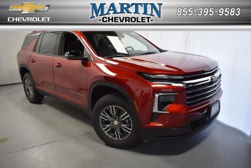 Radiant Red 2026 Chevrolet Traverse LT
