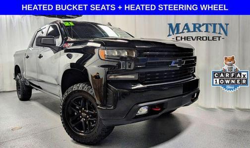 Black 2021 Chevrolet Silverado 1500 LT Trail Boss