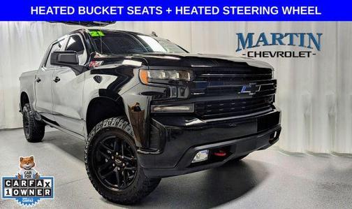 Black 2021 Chevrolet Silverado 1500 LT Trail Boss