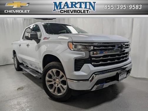 Polar White 2026 Chevrolet Silverado 1500 LTZ