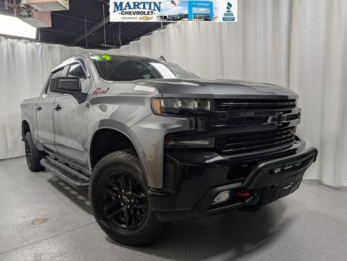 Satin Steel Metallic 2019 Chevrolet Silverado 1500 LT Trail Boss