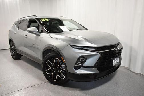 Sterling Gray Metallic 2024 Chevrolet Blazer RS