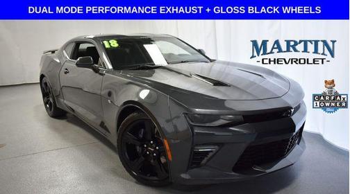 Nightfall Gray Metallic 2018 Chevrolet Camaro 1SS